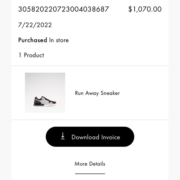 Louis Vuitton Run Away Sneaker - Picture 6 of 9